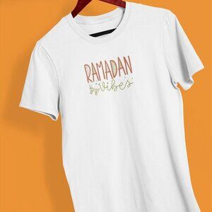 Ramadan Vibe Lettering Islamic shirt |  Ramadan shirt |  Ramadan Holly Fasting
